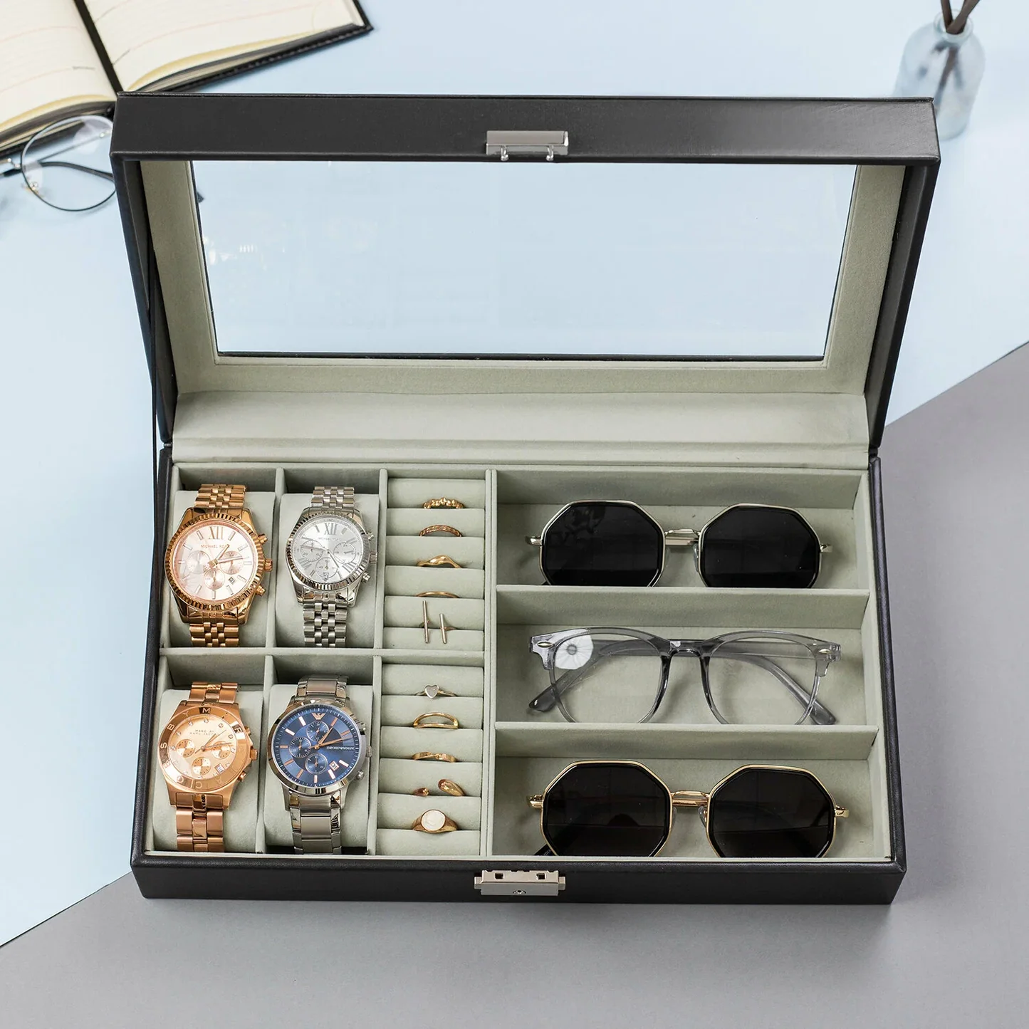 Organisateur de lunettes Monaco Artisanale